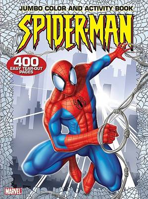 Book cover for Spider-Man: Jumbo Color and Activity Book