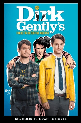 Book cover for Dirk Gently's Big Holistic Graphic Novel