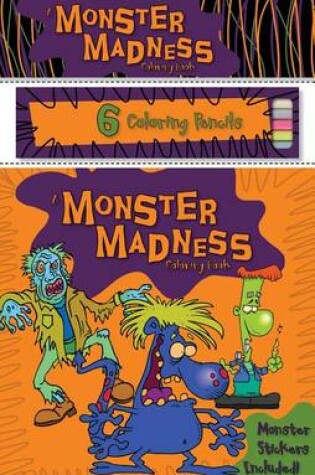 Cover of Monster Madness Coloring Book