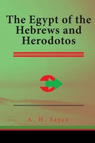 Cover of The Egypt of the Hebrews and Herodotos
