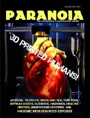 Book cover for Paranoia Magazine #62