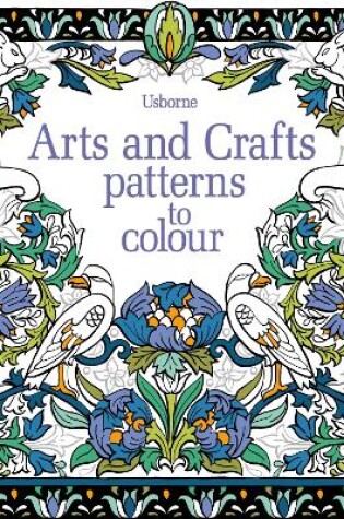 Cover of Arts and Crafts Patterns to Colour