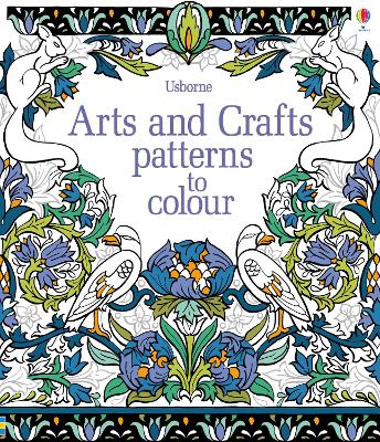 Cover of Arts and Crafts Patterns to Colour