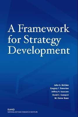 Book cover for A Framework for Strategy Development