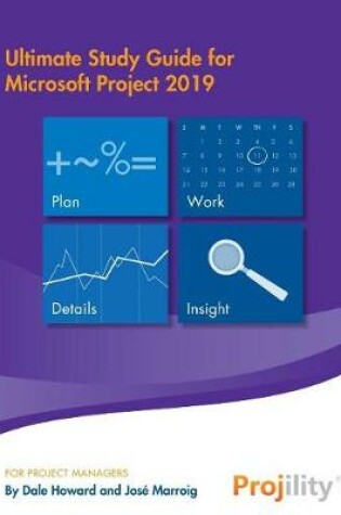 Cover of Ultimate Study Guide for Microsoft Project 2019