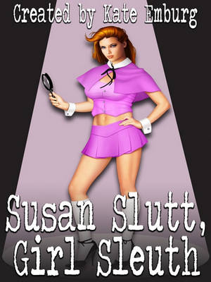 Book cover for Susan Slutt, Girl Sleuth