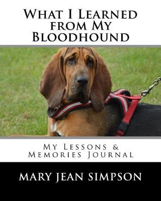 Book cover for What I Learned from My Bloodhound