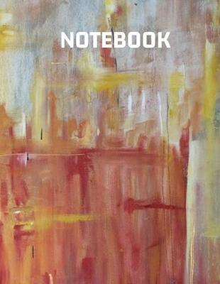 Book cover for Notebook - A Blank Lined Journal With Abstract Art Cover