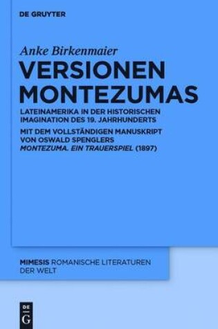 Cover of Versionen Montezumas