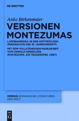 Cover of Versionen Montezumas