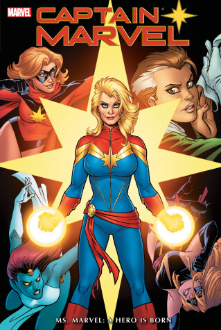 Book cover for Captain Marvel: Ms. Marvel - A Hero Is Born