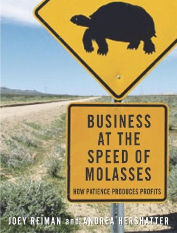 Book cover for Business at the Speed of Molasses