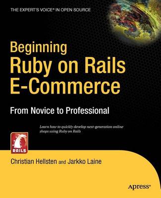 Cover of Beginning Ruby on Rails E-Commerce: From Novice to Professional