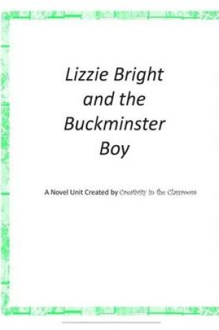 Cover of Lizzie Bright and the Buckminster Boy