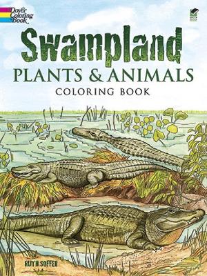 Book cover for Swampland Plants and Animals Coloring book