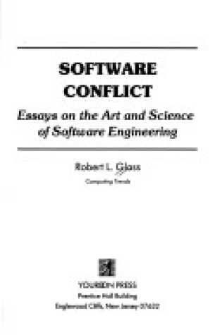 Cover of Software Conflict