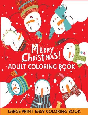 Cover of Merry Christmas Adult Coloring Book