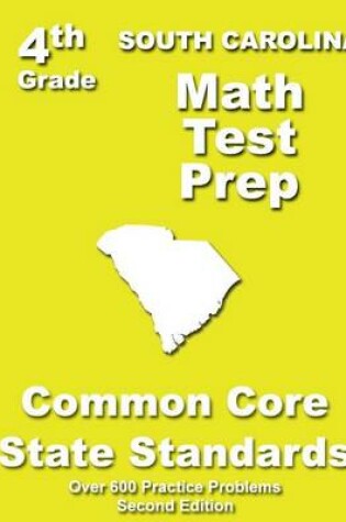 Cover of South Carolina 4th Grade Math Test Prep