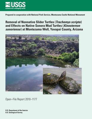 Book cover for Removal of Nonnative Slider Turtles (Teachemys scripta) and Effects on Native Sonora Mud Turtles (Kinosternon sonoriense) at Montezuma Well, Yavapai County, Arizona