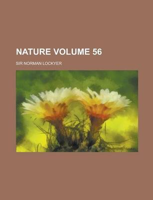 Book cover for Nature Volume 56