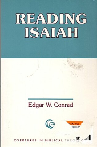 Cover of Reading Isaiah