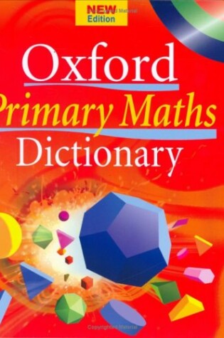 Cover of Primary Maths Dictionary
