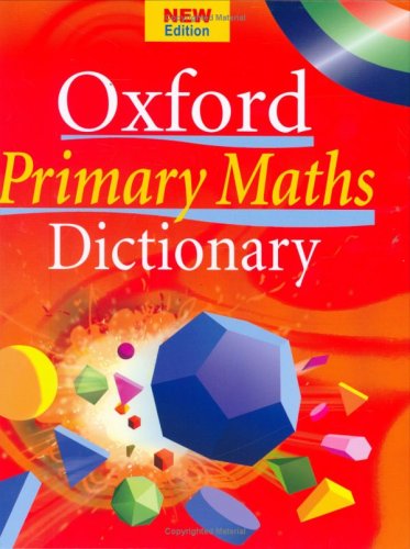 Book cover for Primary Maths Dictionary