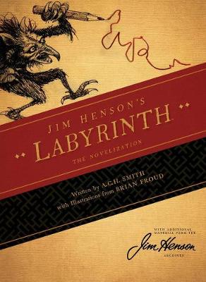 Book cover for Jim Henson's Labyrinth: The Novelization