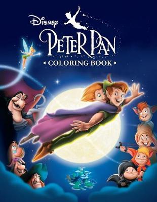 Book cover for Peter Pan Coloring Book