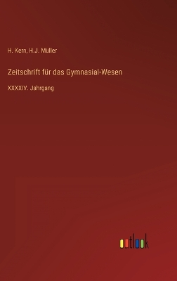 Book cover for Zeitschrift für das Gymnasial-Wesen