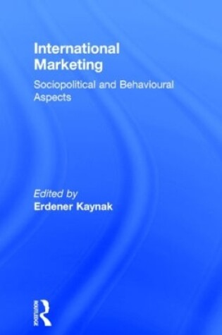 Cover of International Marketing