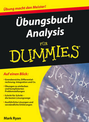Book cover for Ubungsbuch Analysis Fur Dummies
