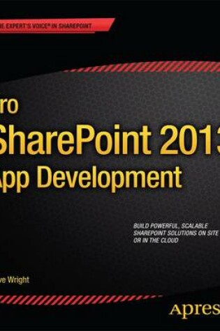 Cover of Pro SharePoint 2013 App Development