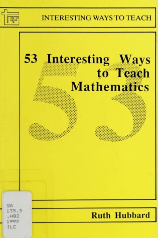 Cover of 53 Interesting Ways to Write Open Learning Materials