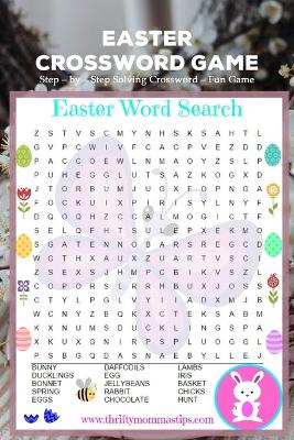 Book cover for Easter Crossword Game