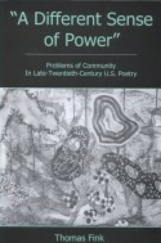 Cover of A Different Sense of Power