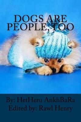 Book cover for Dogs Are People, Too