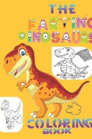 Cover of The Farting Dinosaurs Coloring Book