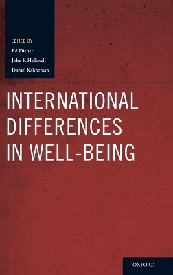 Book cover for International Differences in Well-Being