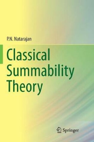 Cover of Classical Summability Theory