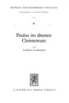 Book cover for Paulus Im Altesten Christentum