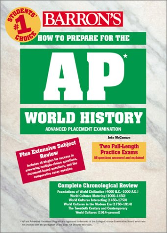 Cover of How to Prepare for the AP World History Examination