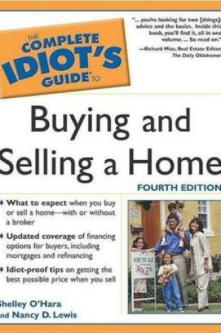 Cover of Complete Idiot's Guide to Buying and Selling a Home, 4e