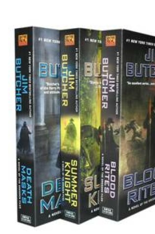 Cover of Jim Butcher Collection 3 Books Set.