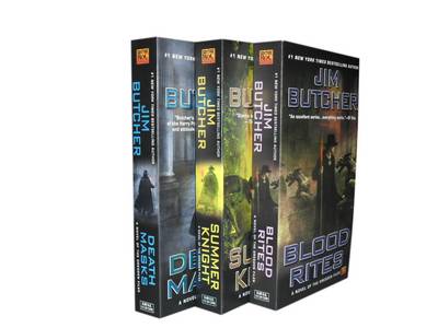 Book cover for Jim Butcher Collection 3 Books Set.