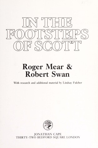 Cover of In the Footsteps of Scott