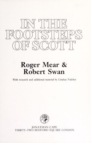 Book cover for In the Footsteps of Scott