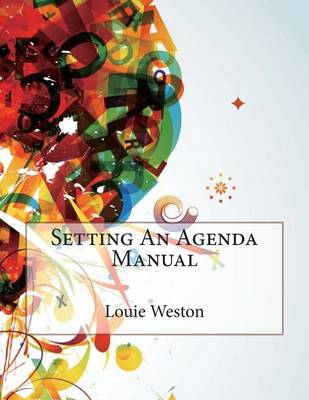 Book cover for Setting an Agenda Manual