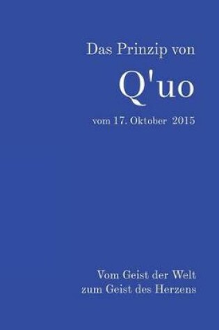 Cover of Das Prinzip von Q'uo vom 17. Oktober 2015