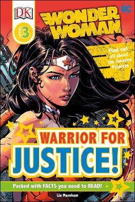 Book cover for DC Wonder Woman Warrior for Justice!